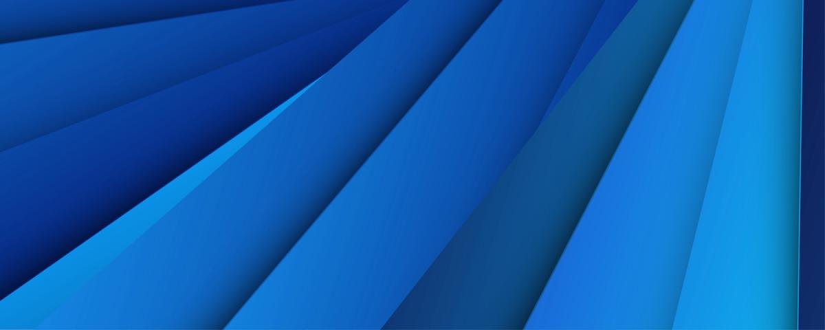 Modern blue abstract background with 3d overlap layers. 